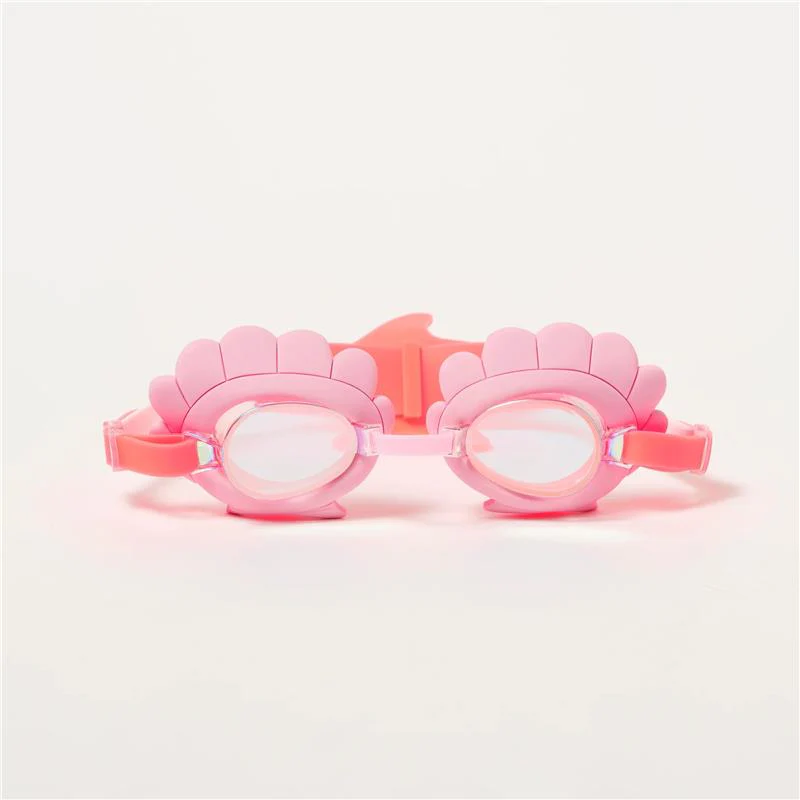 Sunnylife - Melody The Mermaid Mini Swim Goggles Neon Strawberry