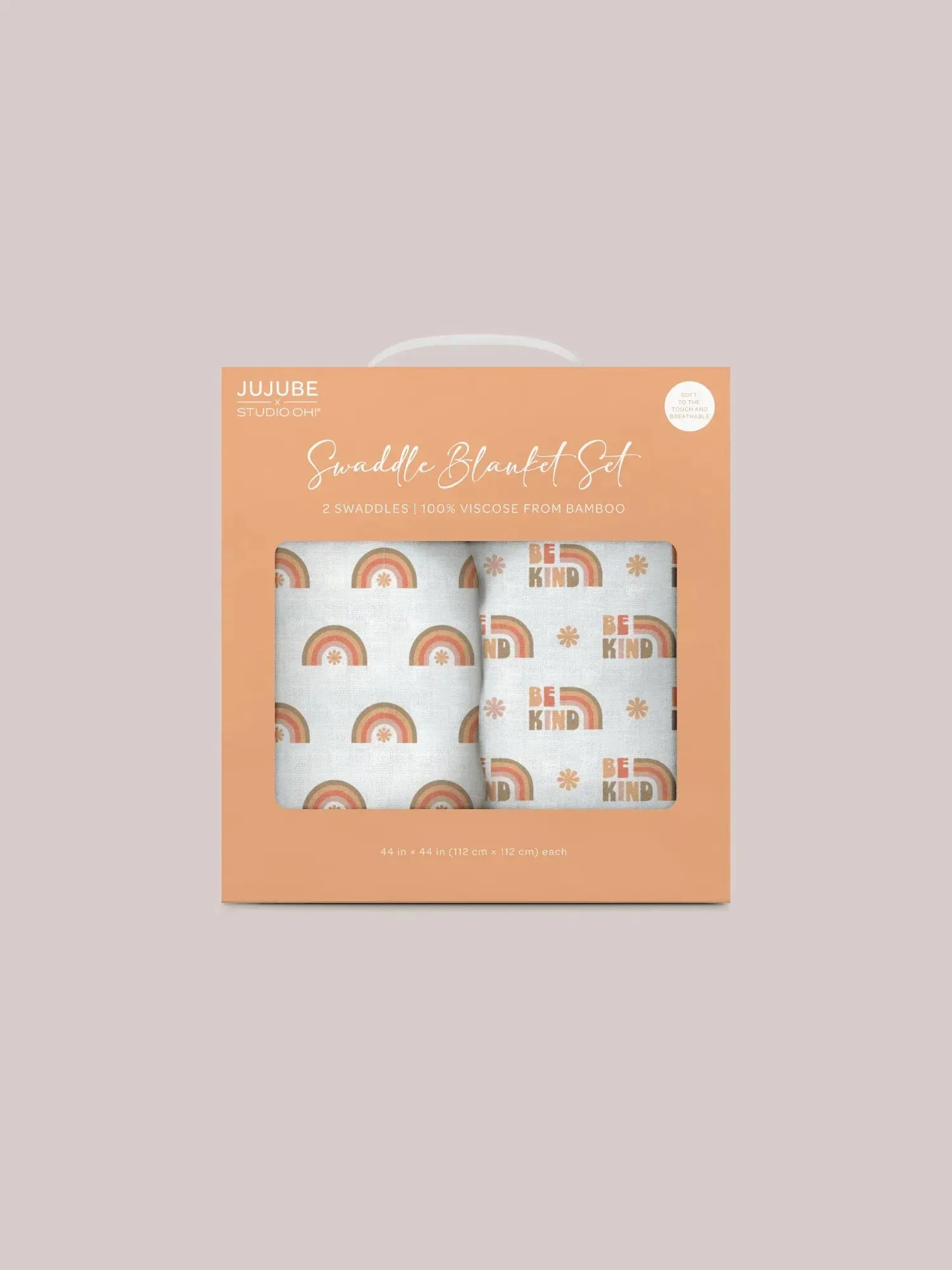 Swaddle Blanket Set - Be Kind Rainbows