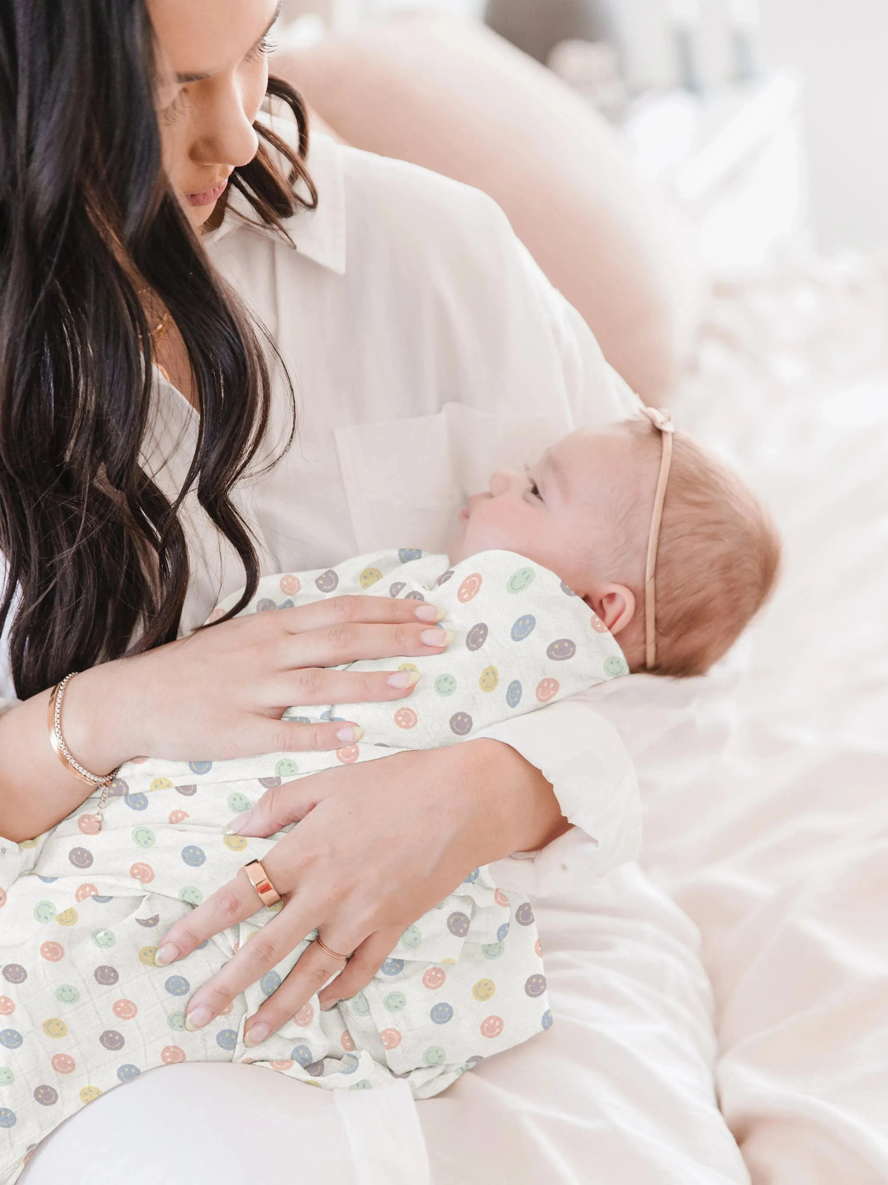Swaddle Blanket Set - Happy Baby Vibes - Image 4