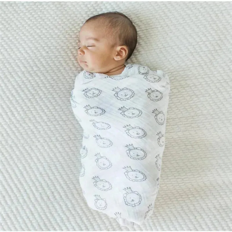 Swaddle Designs - Royal Lion Muslin Swaddle Blanket - Image 2
