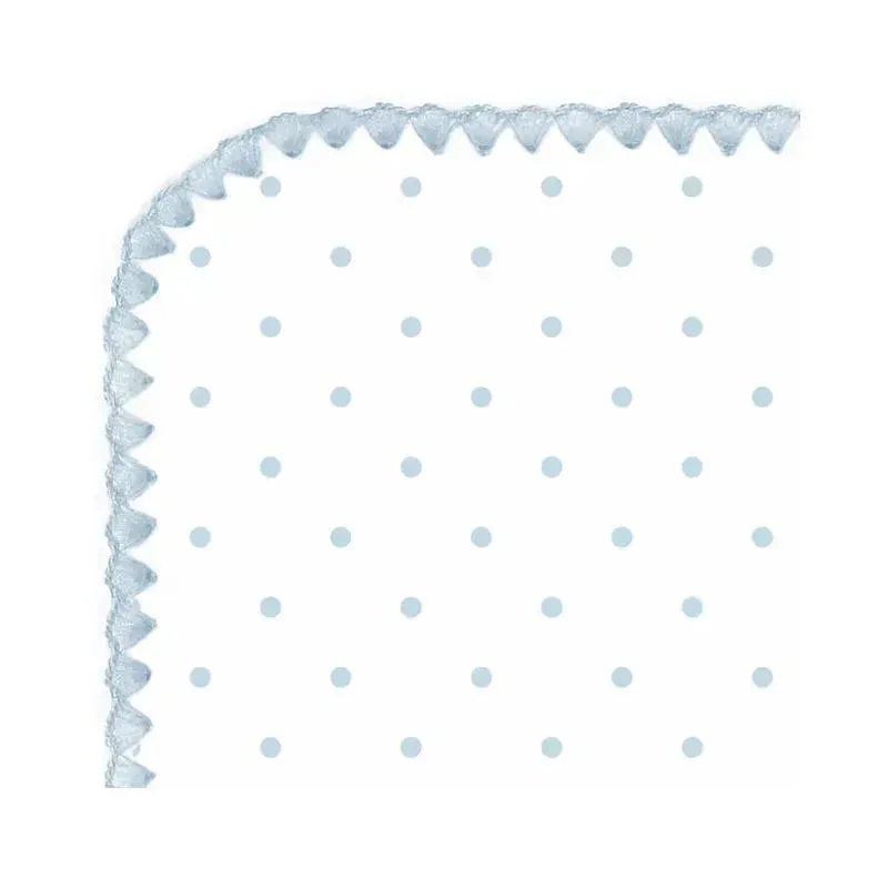 Swaddle Designs - Ultimate Swaddle Blanket, Polka Dots, Pastel Blue - Image 3