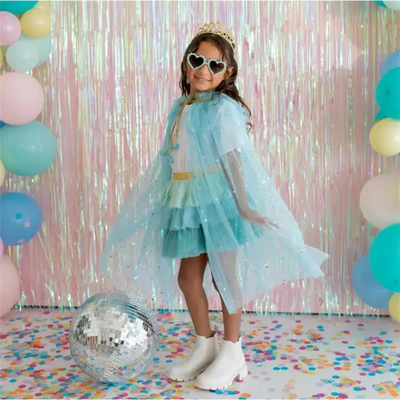 Sweet Wink - Aqua Petal Tutu Dress Up Skirt
