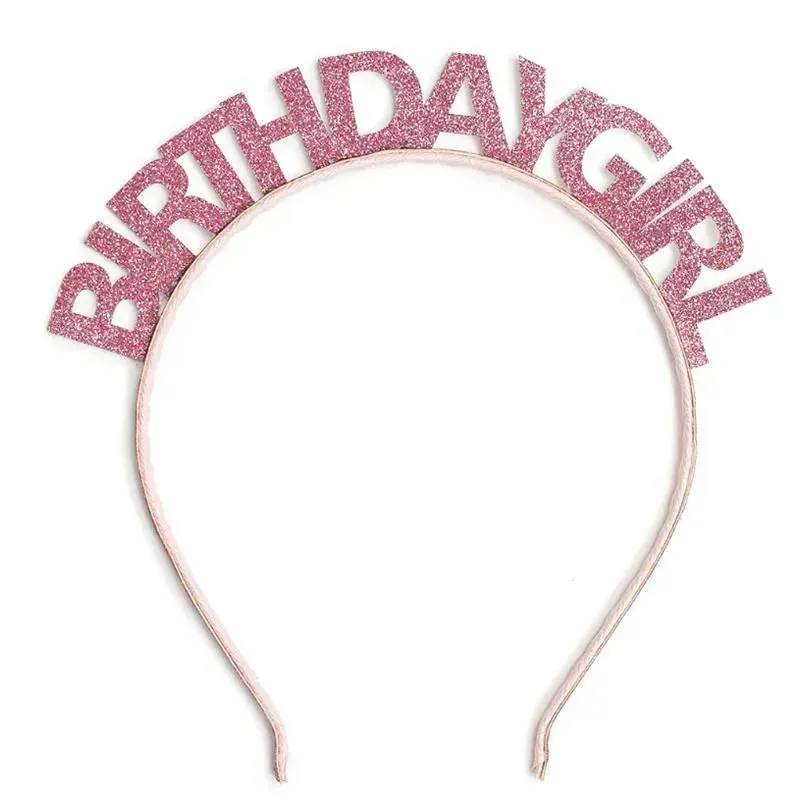 Sweet Wink - Kids Pink Birthday Girl Headband