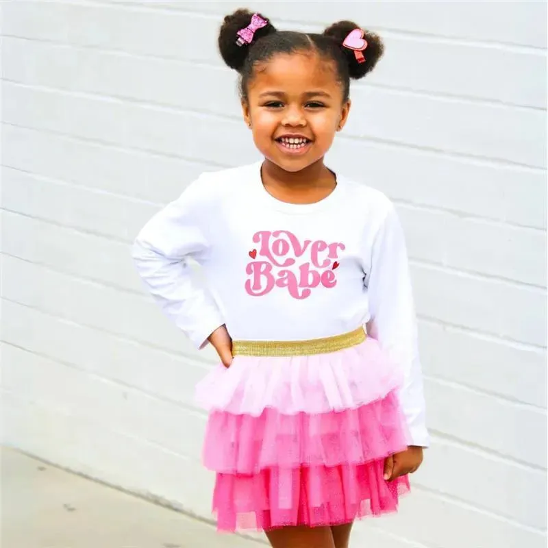 Sweet Wink - Kids Pink Petal Tutu - Image 3
