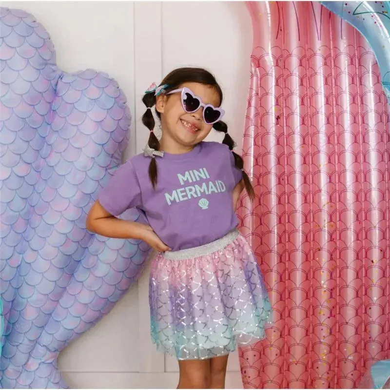 Sweet Wink - Kids Sparkling Mermaid Tutu - Image 3