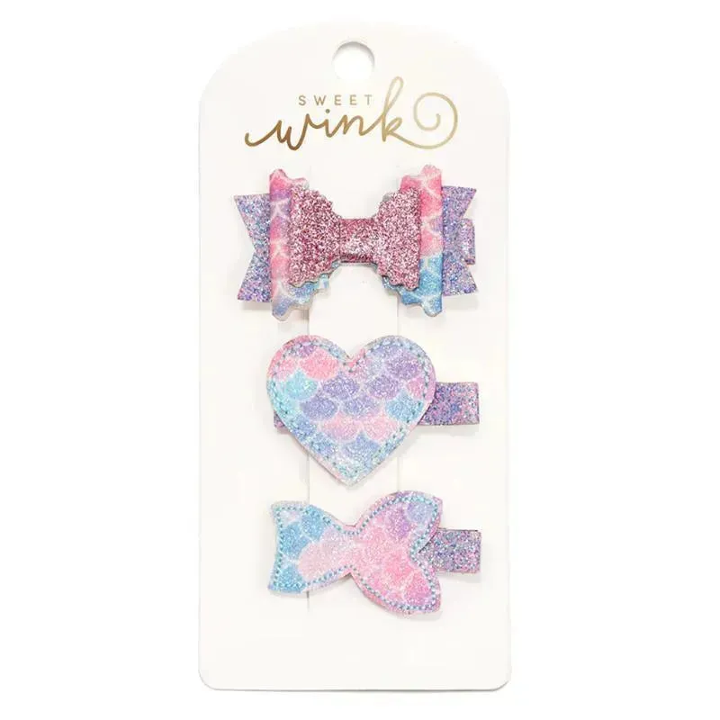 Sweet Wink - Kids Summer Clip Set Mermaid Shimmer