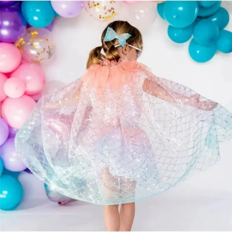 Sweet Wink - Kids Summer Mermaid Bow Clip - Image 2