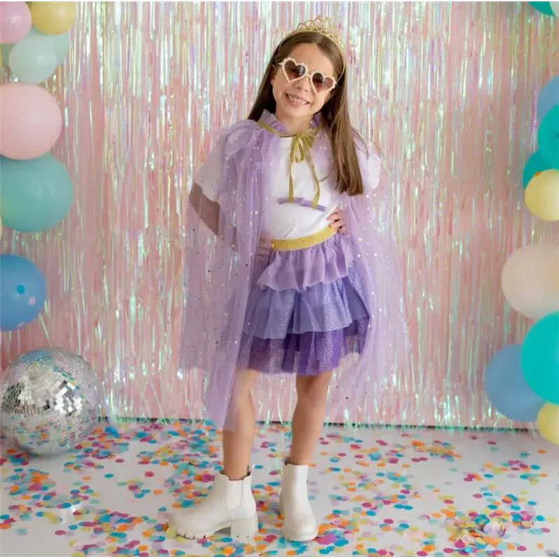 Sweet Wink - Lavender Petal Tutu Dress Up Skirt