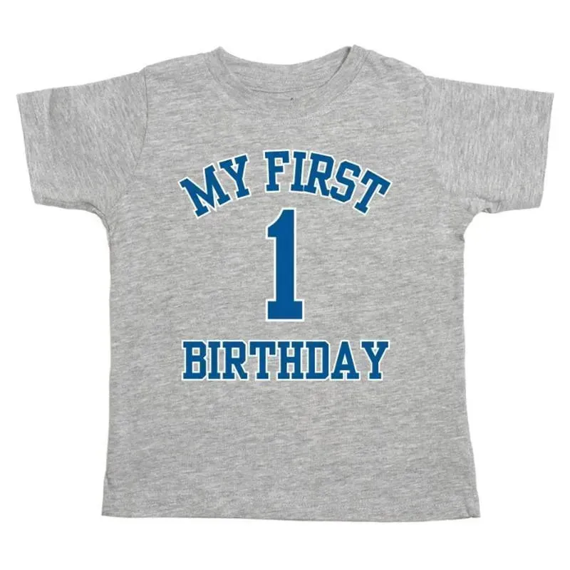 Sweet Wink - My First Birthday Short Sleeve Boy T-Shirt