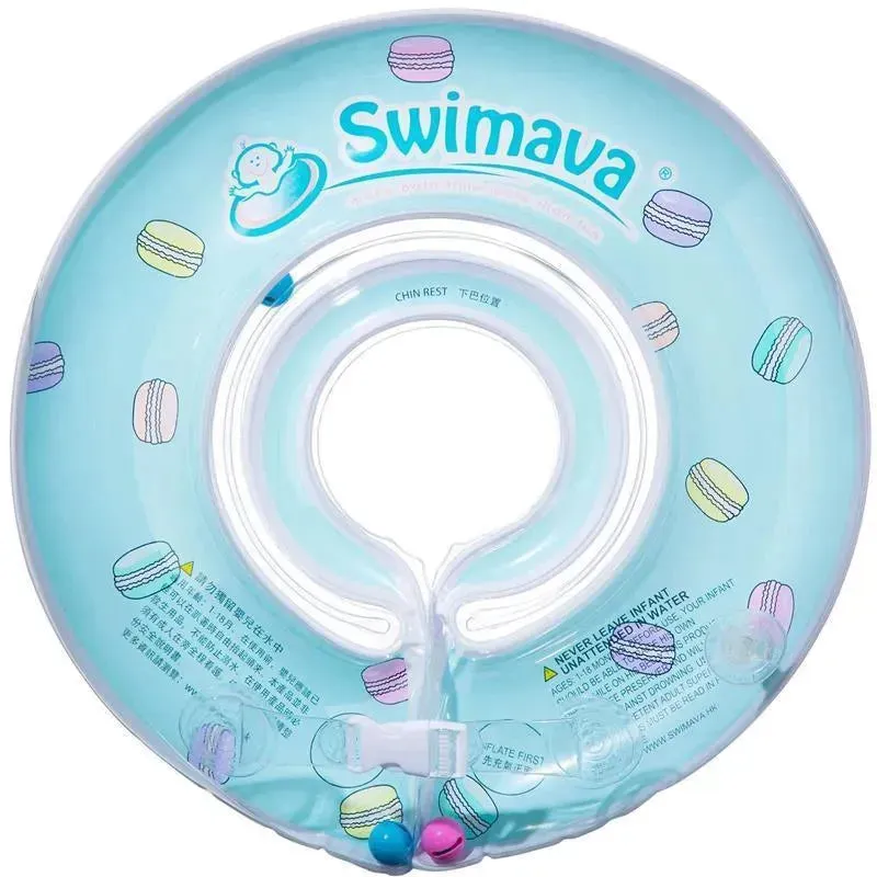 Swimava Neck Float - Blue Macaron - Image 6