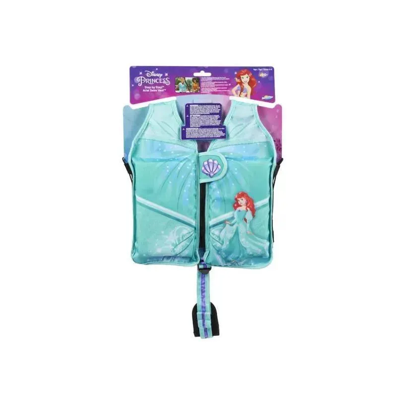 Swimways - Licensed Step-By-Step Swim Vest Disney Princess Ariel - Image 13