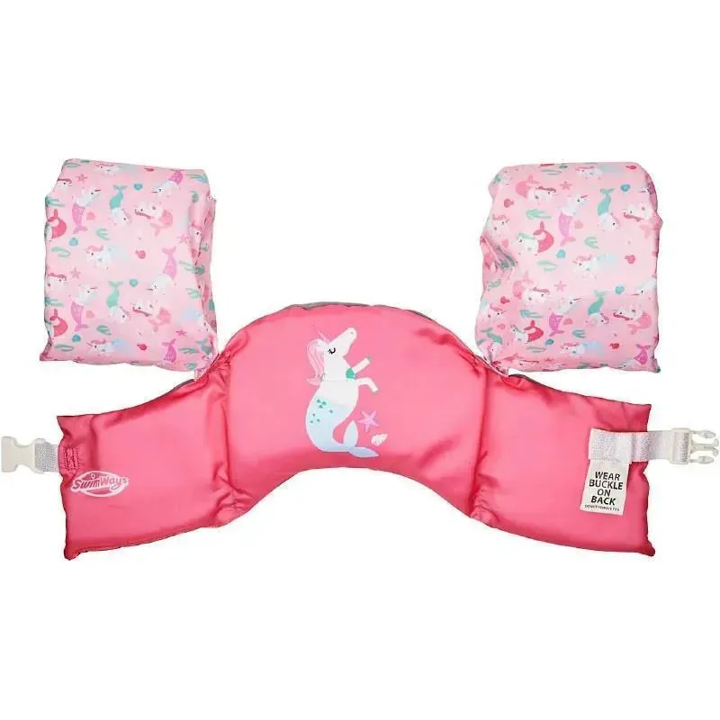 Swimways - Swim Trainer Life Jacket (Pfd), Pink Mermicorn - Image 3