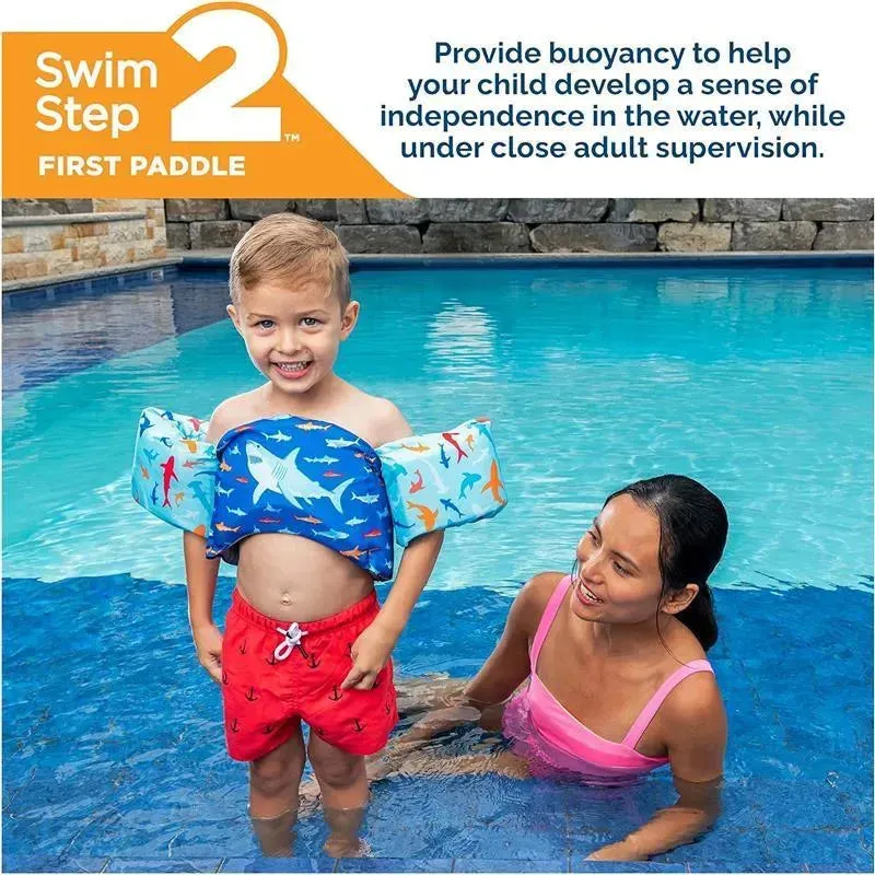 SwimWays - Swim Trainer, US Coast Guard Approved Life Vest, Shark - Image 6