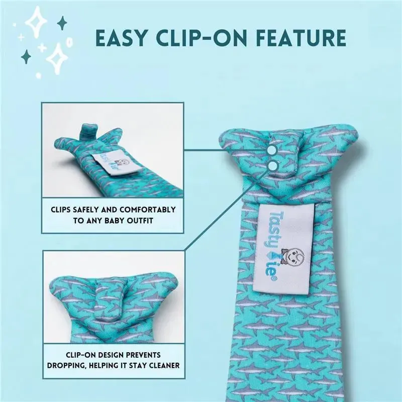 Tasty Tie - Teething Bib Tie, Gator - Image 8