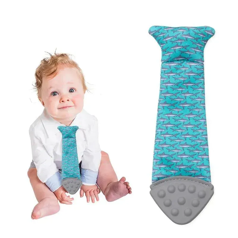 Tasty Tie - Teething Bib Tie, Shark