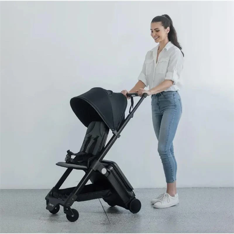 Ternx - Carry On Luggage Stroller, Black& Grey - Image 6