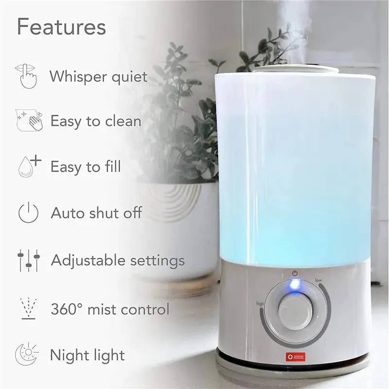 The First Years Baby Glow Ultrasonic Humidifier - Image 2
