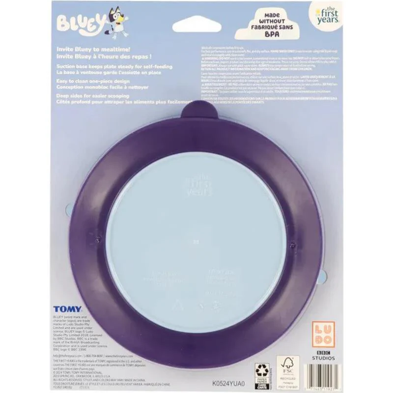 The First Years - Bluey Character Suction Plate 1Pk - Image 2