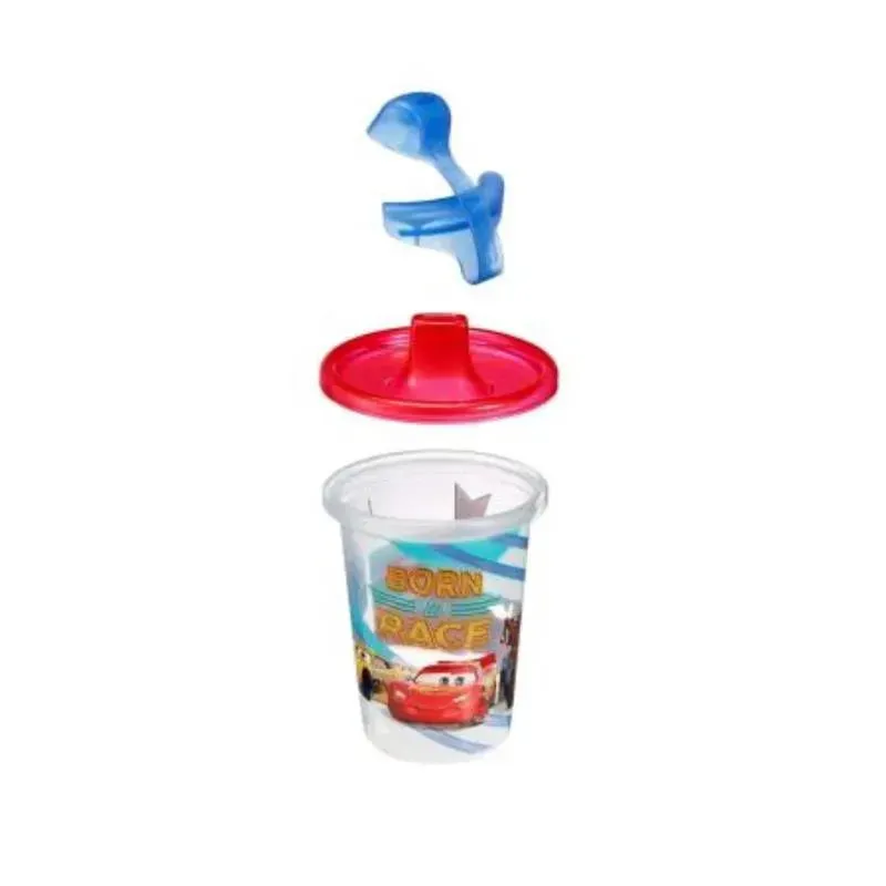 The First Years - Plastic Disney Cars Take & Toss Sippy Cup - 10 Oz, 3 Pack - Image 3