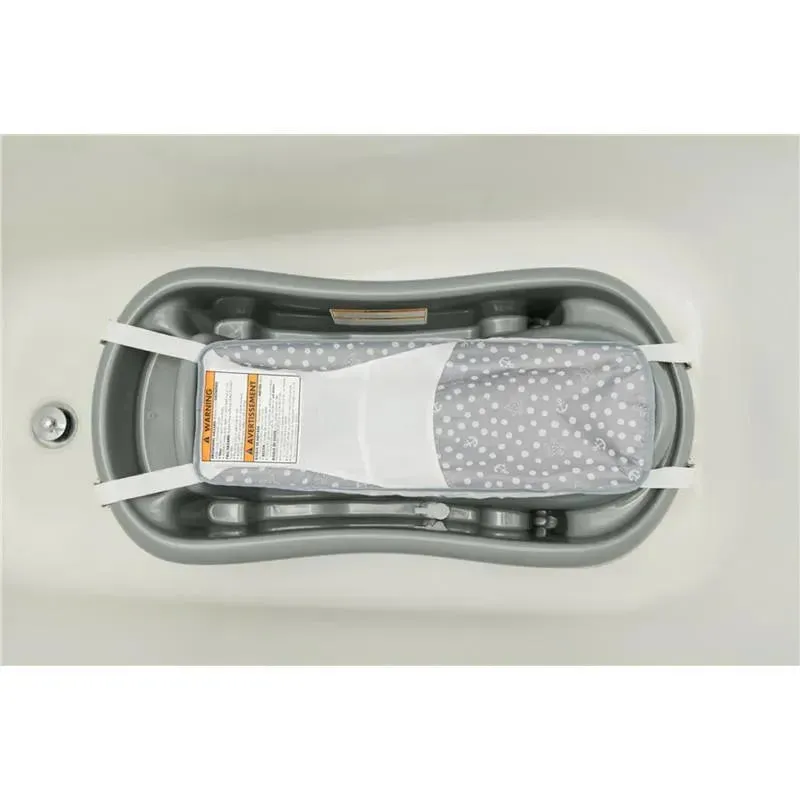 The First Years - Sure Comfort® Newborn to Toddler - 3-in-1 Baby Bathtub, Grey - Image 4