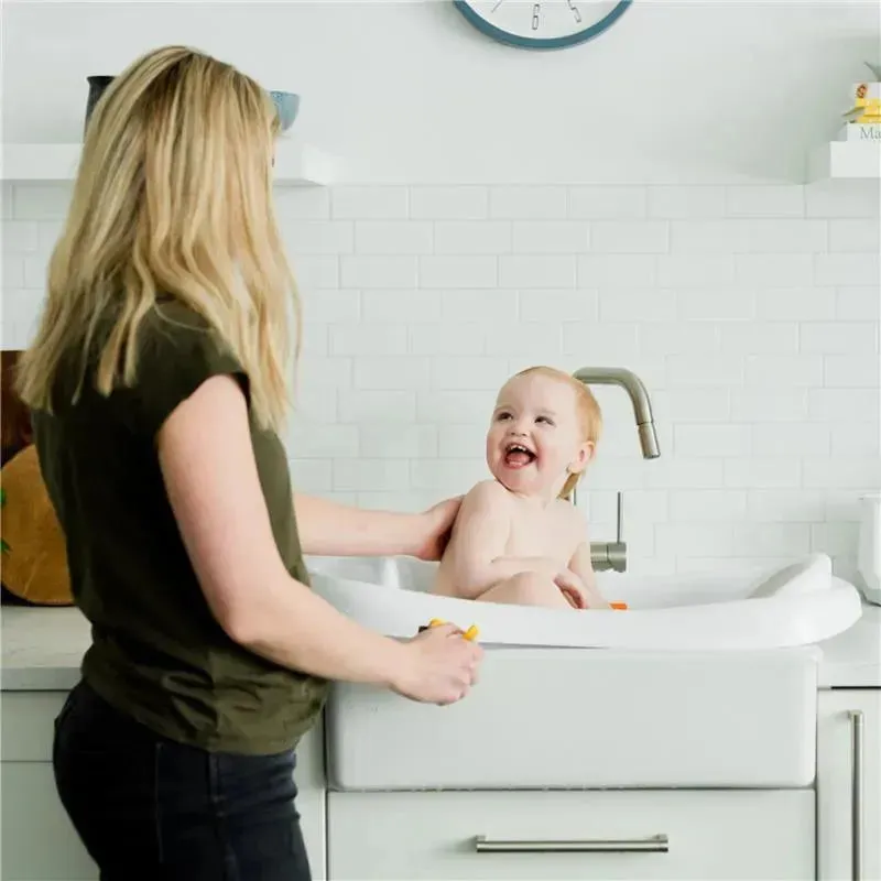 The First Years - Sure Comfort® Newborn to Toddler - 3-in-1 Baby Bathtub, White - Image 3