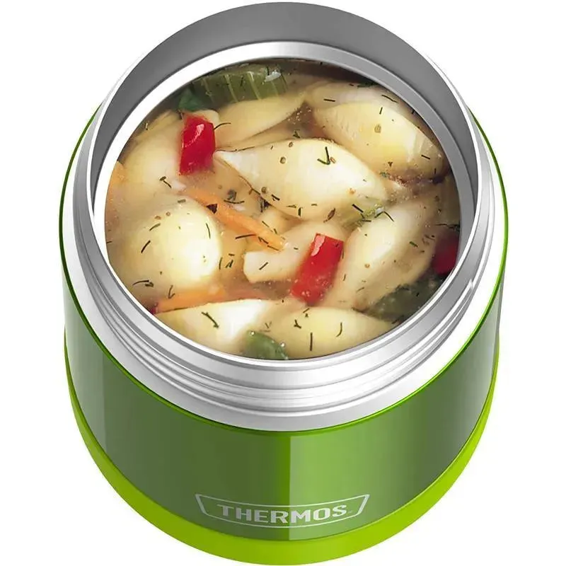 Thermos - 10 Oz. Food Jar Stainless Steel Funtainer, Lime - Image 4