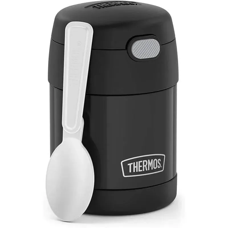 Thermos - 10 Oz. Food Jar Stainless Steel Funtainer, Matte Black - Image 2