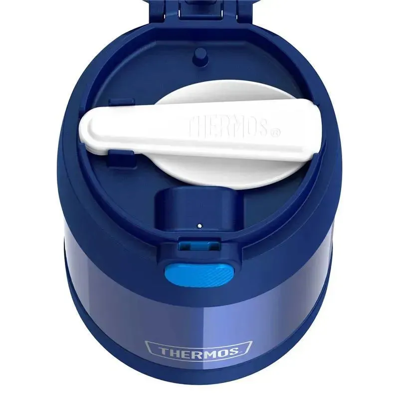 Thermos - 10 Oz. Stainless Steel Funtainer® Food Jar, Navy - Image 3