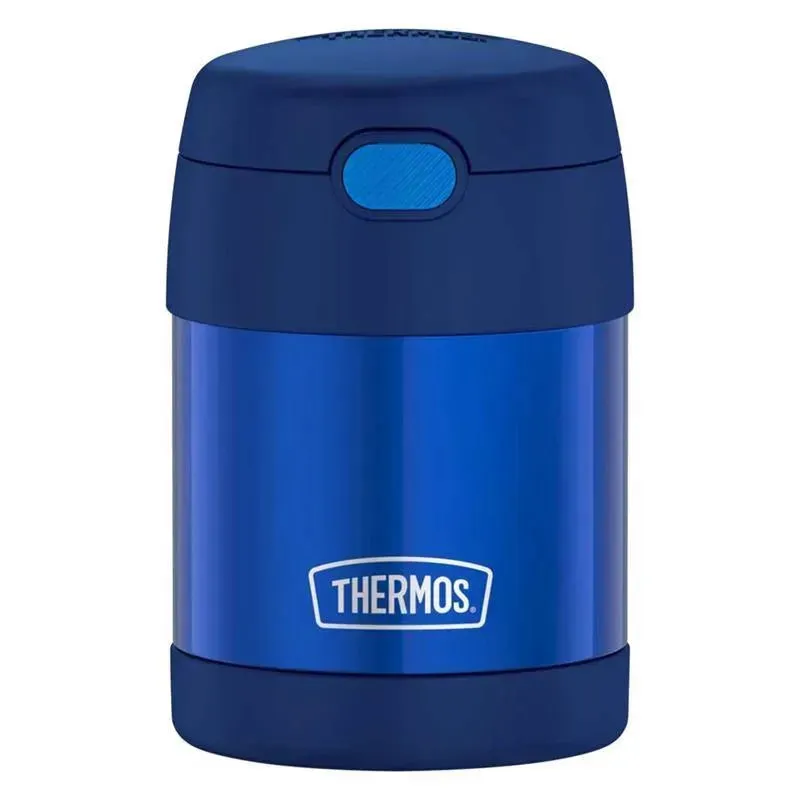 Thermos - 10 Oz. Stainless Steel Funtainer® Food Jar, Navy - Image 4