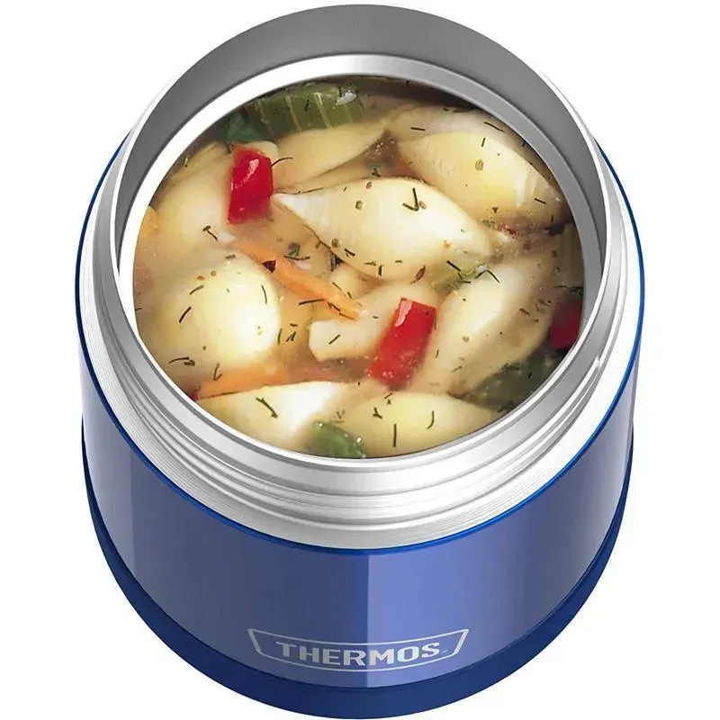 Thermos - 10 Oz. Stainless Steel Funtainer® Food Jar, Navy - Image 5