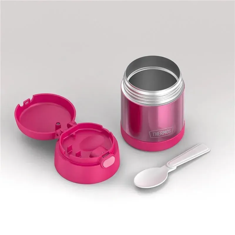 Thermos - 10 Oz. Stainless Steel Nonlicensed Funtainer Food, Pink With Spoon - Image 10