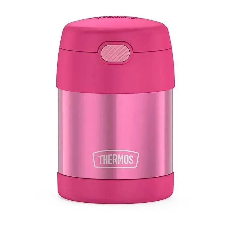 Thermos - 10 Oz. Stainless Steel Nonlicensed Funtainer Food, Pink With Spoon - Image 12