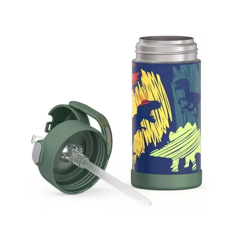 Thermos - 12 Oz. Stainless Steel Non-Licensed Funtainer® Bottle, Dinosaurs - Image 5