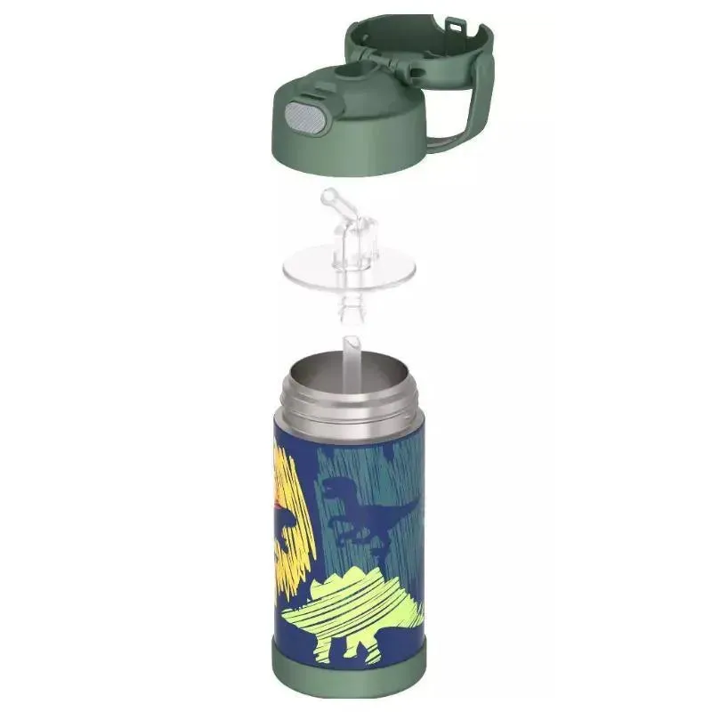 Thermos - 12 Oz. Stainless Steel Non-Licensed Funtainer® Bottle, Dinosaurs - Image 6