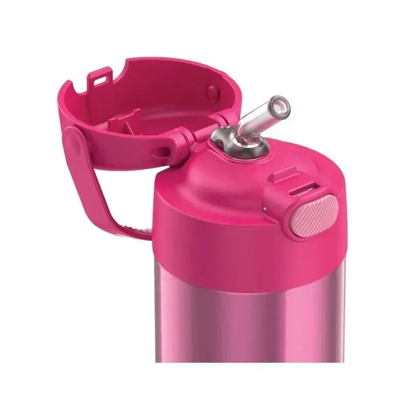 Thermos - 12 Oz. Stainless Steel Non-Licensed Funtainer® Bottle, Pink - Image 7