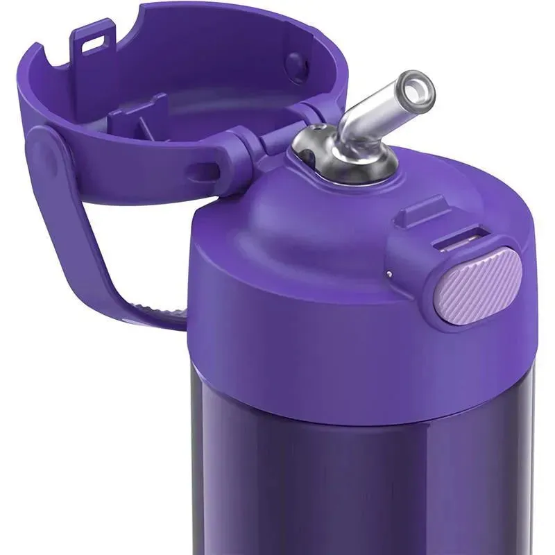 Thermos - 12 Oz. Stainless Steel Non-Licensed Funtainer® Bottle, Purple - Image 3