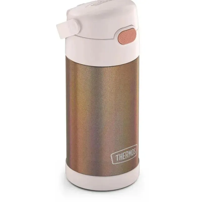 Thermos - 12 Oz. Stainless Steel Non-Licensed Funtainer® Bottle, Rose Gold - Image 3