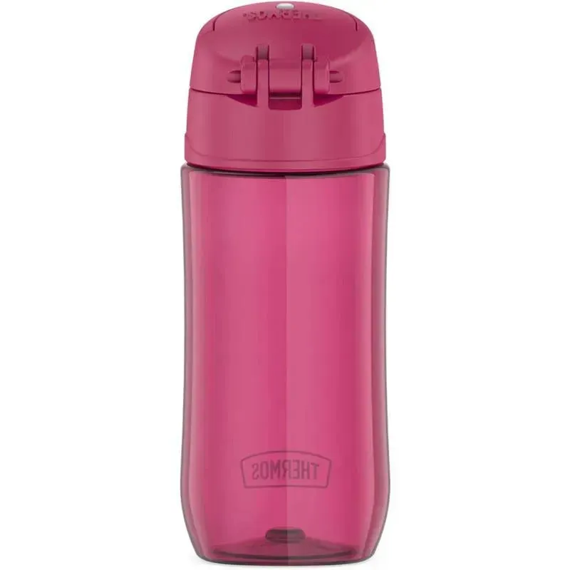 Thermos - 16 Oz Plastic Funtainer® Hydration Bottle With Spout Lid, Raspberry - Image 7