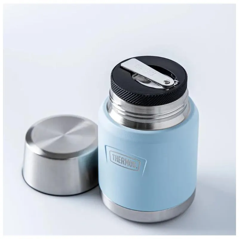 Thermos - 16 Oz Stainless Steel Food Jar W/ Spoon, Glacier - Image 3