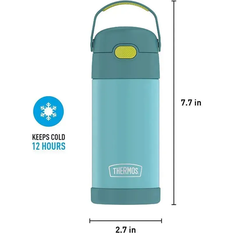 Thermos Funtainer Bottle 12 Oz, Blue/Green - Image 3