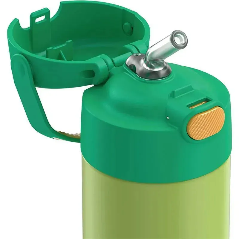 Thermos Funtainer Bottle 12 Oz, Lime/Orange - Image 5