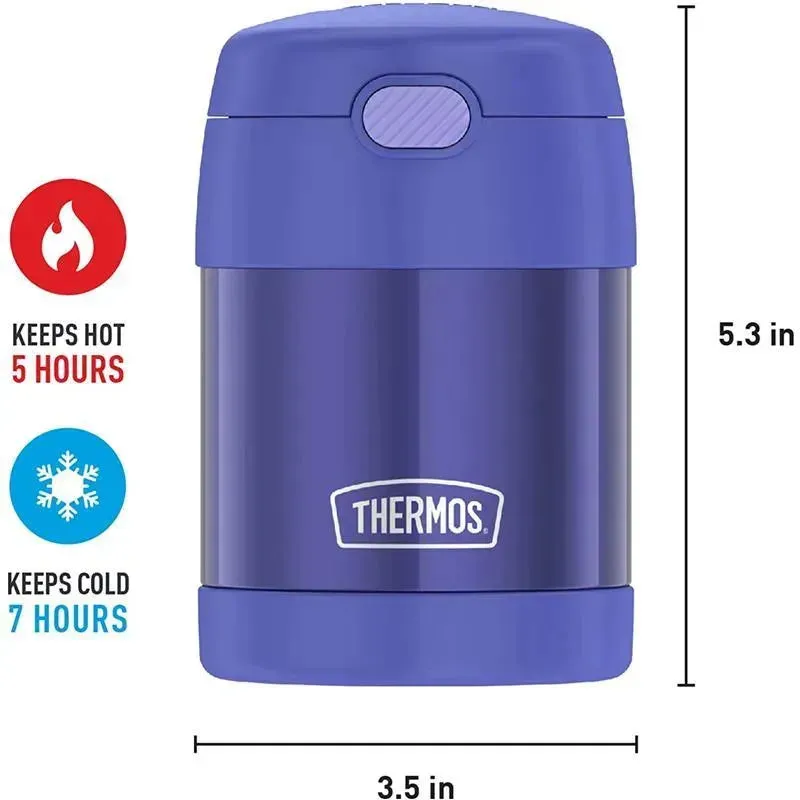Thermos Funtainer Food Jar 10 Oz, Purple - Image 3