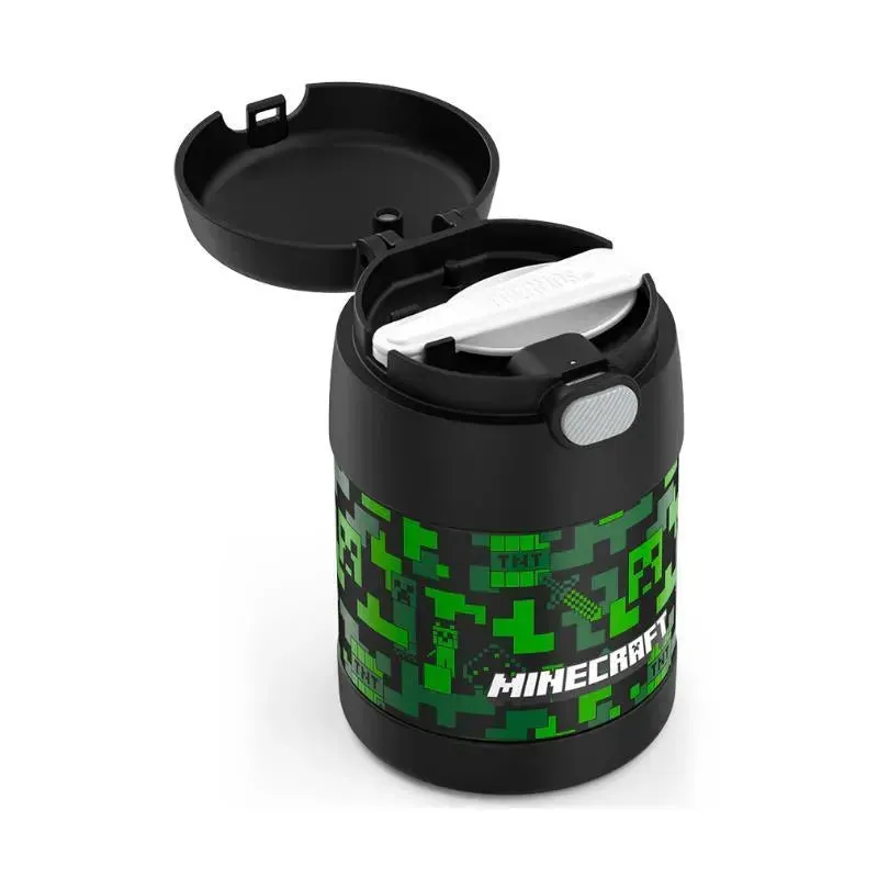Thermos - Funtrainer 10Oz Licensed Stainless Steel Food Jar, Minecraft - Image 2