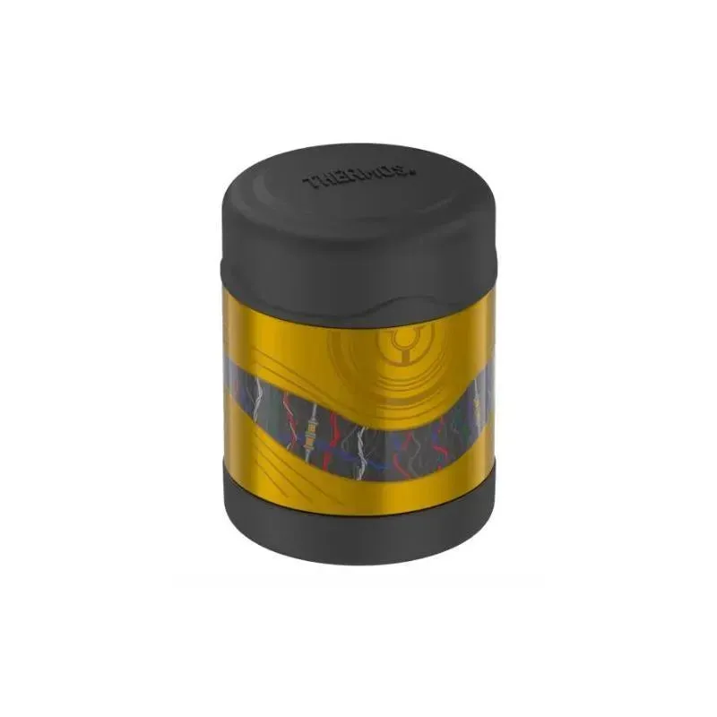 Thermos - Stainless Steel Food Jar Star Wars Classic, Gold/Black, 10 oz