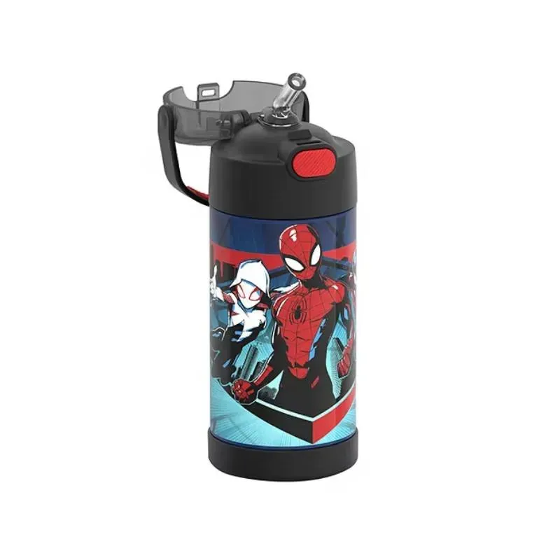 Thermos - Funtrainer 12Oz Licensed Stainless Steel Bottle, Spider-Man - Image 2