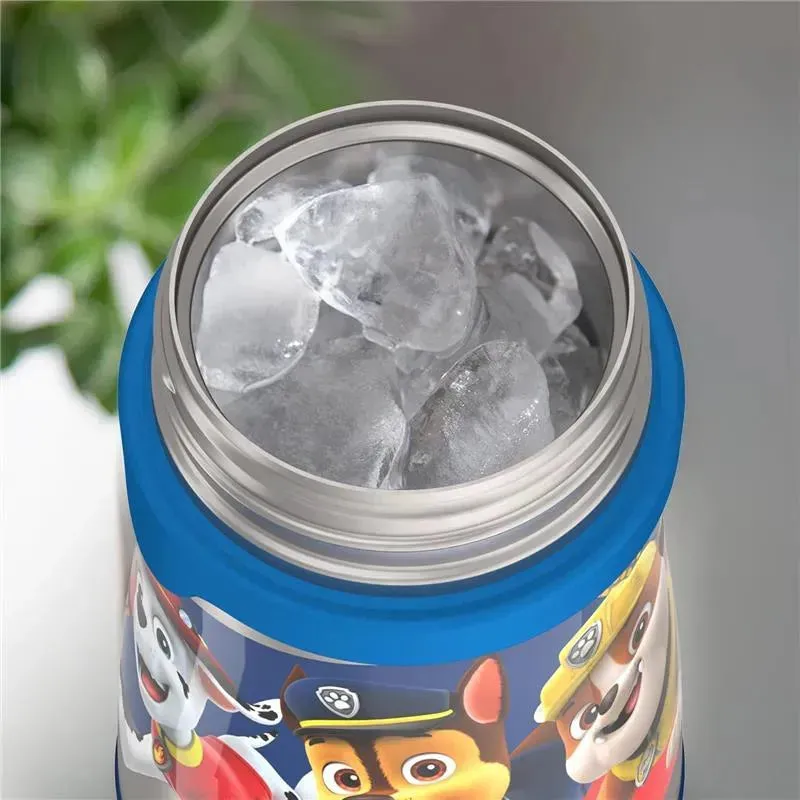 THERMOS - Vacuum Insulated Stainless Steel 10oz Straw Bottle, Paw Patrol Boy - Image 6