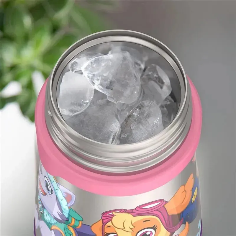 THERMOS - Vacuum Insulated Stainless Steel 10oz Straw Bottle, Paw Patrol Girl - Image 4