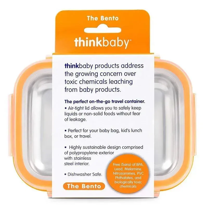 Thinkbaby - Orange Bpa Free Bento Box - Image 3