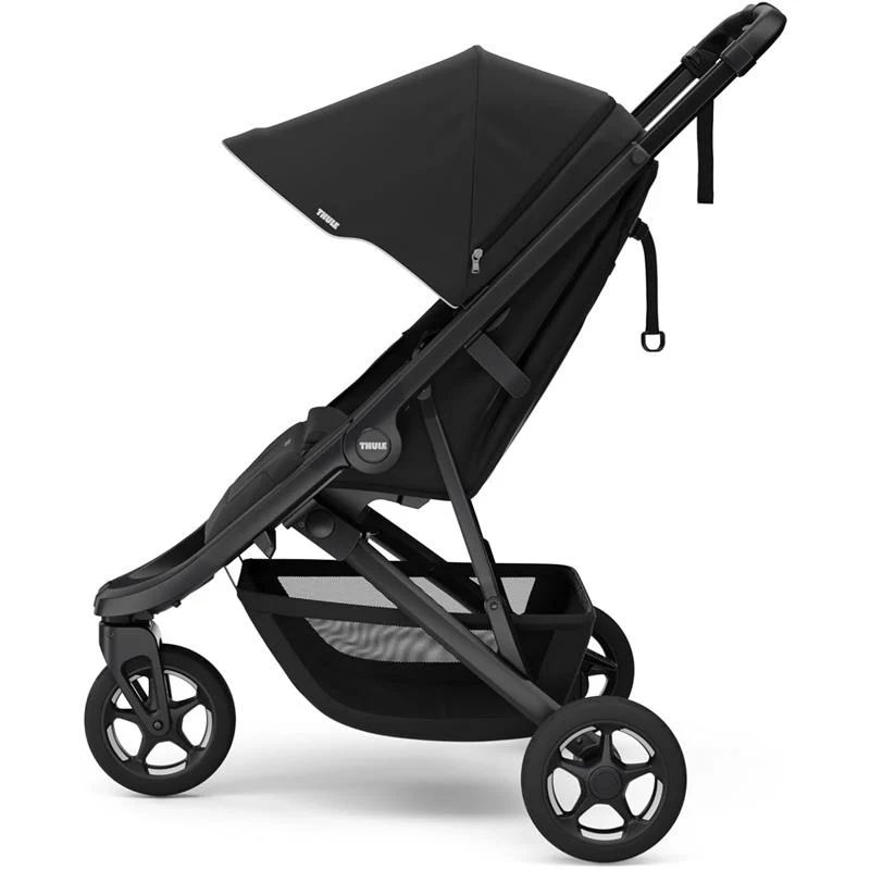 Thule Spring 2 Single Ccompact All-Terrain Stroller Black - Image 6