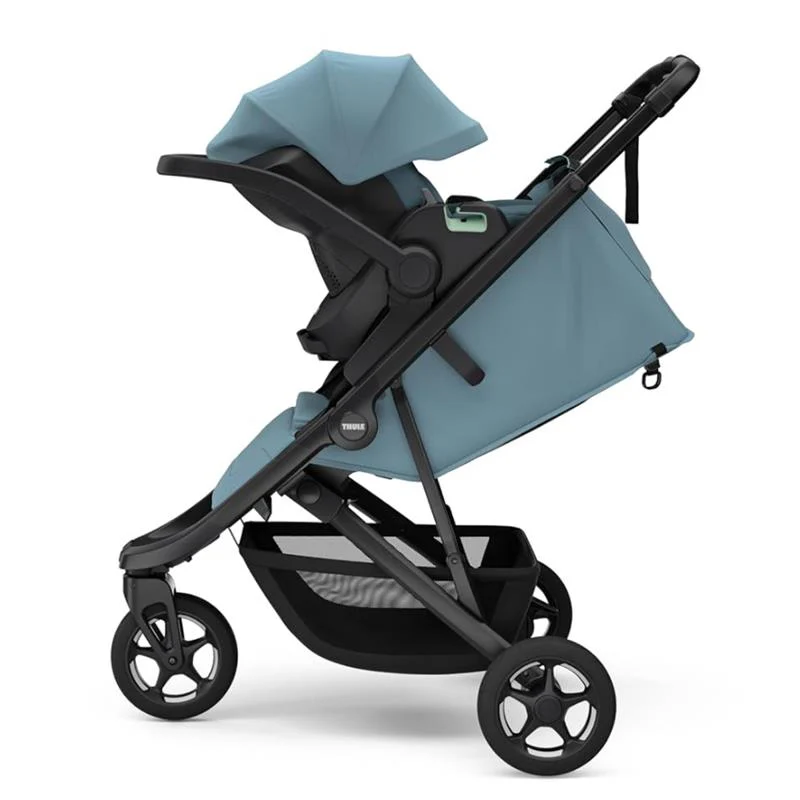Thule Spring 2 Single Child Stroller, Mid Blue - Image 6